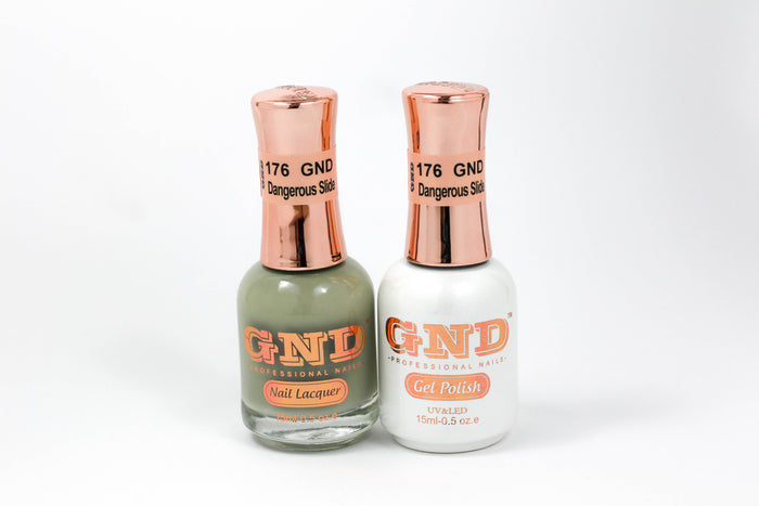 Gel & Lacquer Polish Set - 176 Dangerous Slide