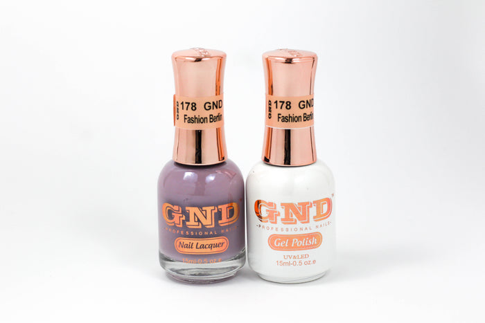 Gel & Lacquer Polish Set - 178 Fashion Berlin