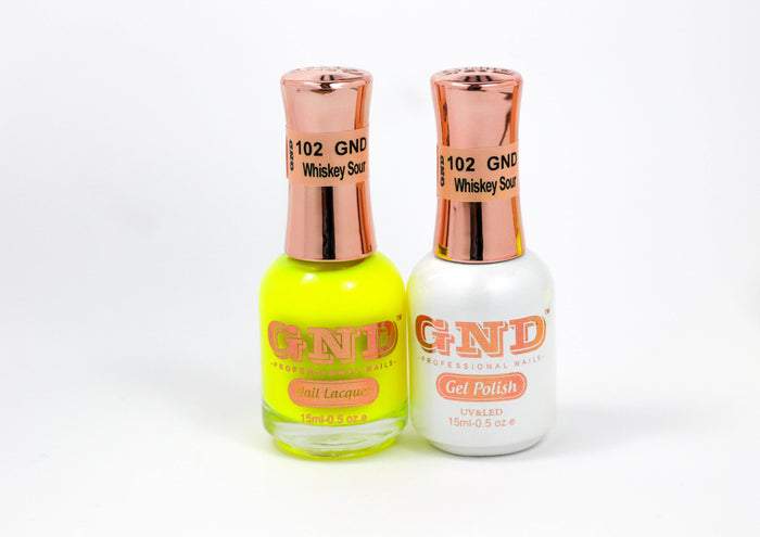 Gel & Lacquer Polish Set - 102 Whiskey Sour